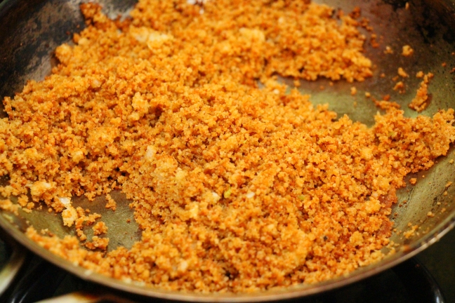toasted breadcrumbs