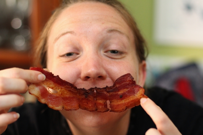 bacon smile