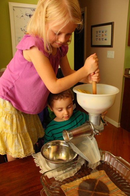 Making Applesauce